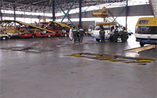 Inspection Pits, Brake Testers and check-wear machine
